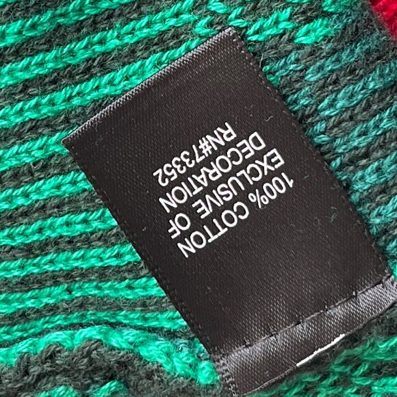 Blizzard Bay Brewdolph and Santa's Drinking Squad Ugly Christmas Sweater Size L - Picture 4 of 5